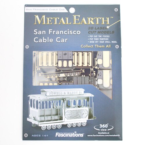 Metal Earth, Model Kit, Cable Car